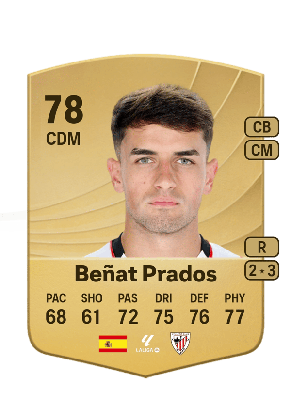Beñat Prados 78 EA FC