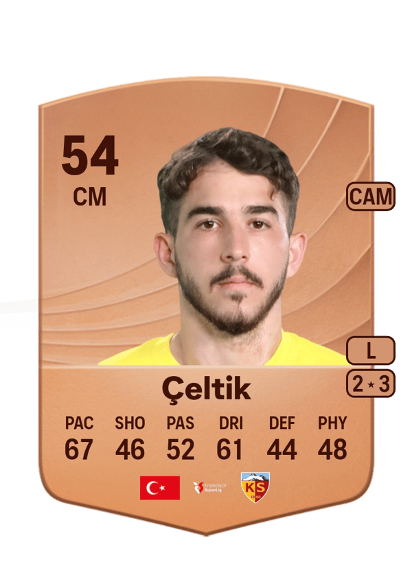 Yiğit Emre Çeltik 54 EA FC