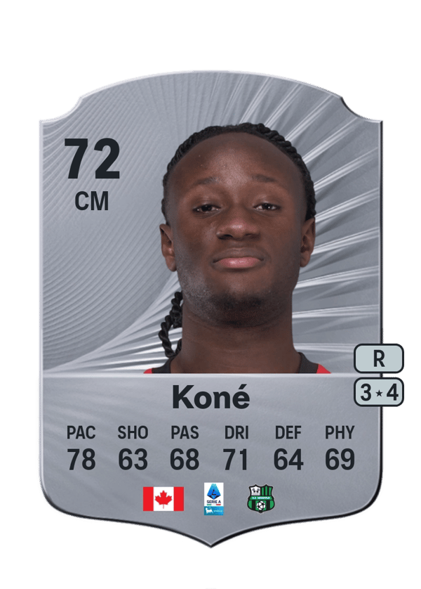 Ismaël Koné 72 EA FC