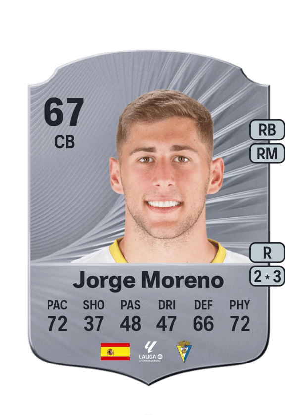 Jorge Moreno 67 EA FC
