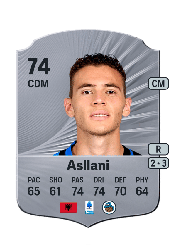 Kristjan Asllani 74 EA FC