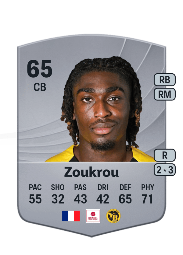 Tanguy Zoukrou 65 EA FC