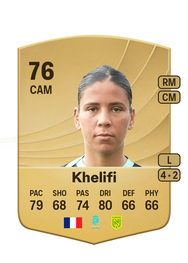Léa Khelifi 76 EA FC