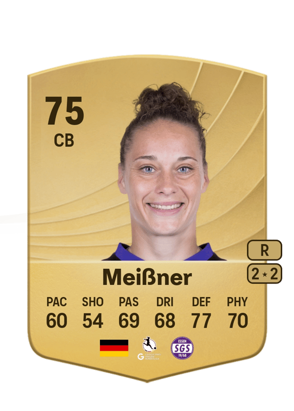 Jacqueline Meißner 75 EA FC
