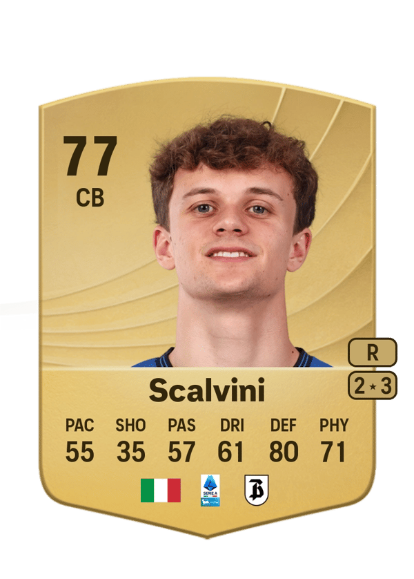 Giorgio Scalvini 77 EA FC