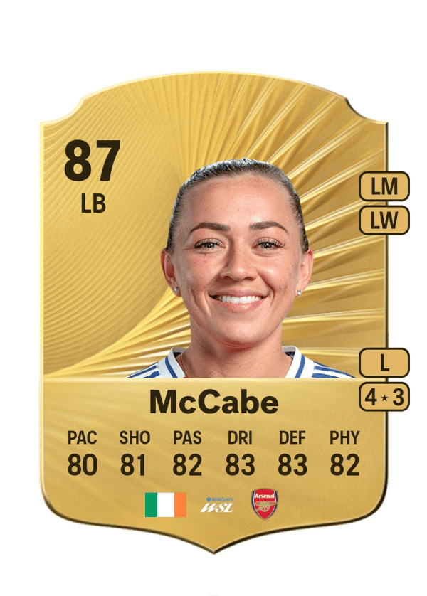 Katie McCabe 87 EA FC