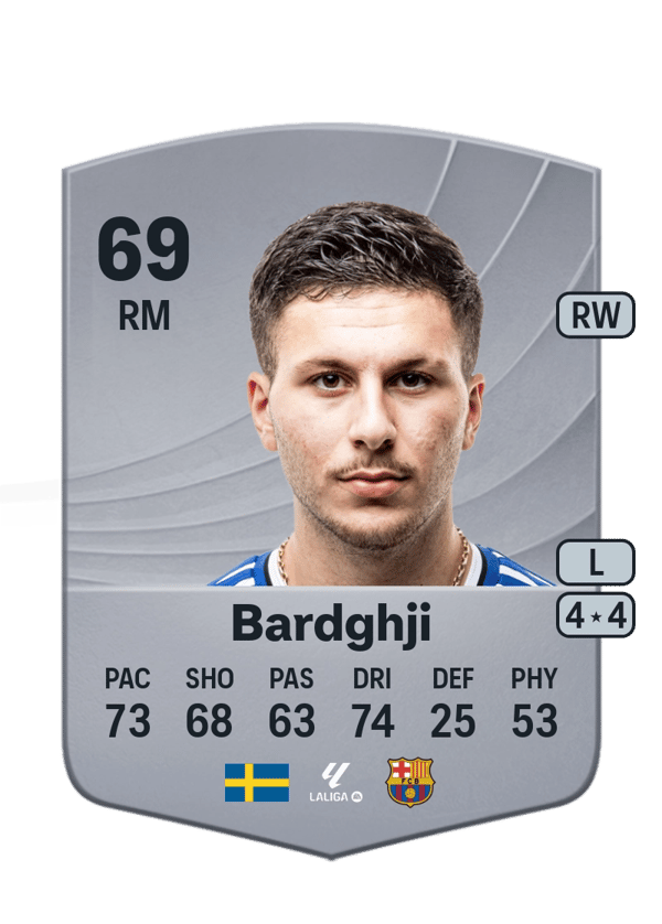 Roony Bardghji 69 EA FC