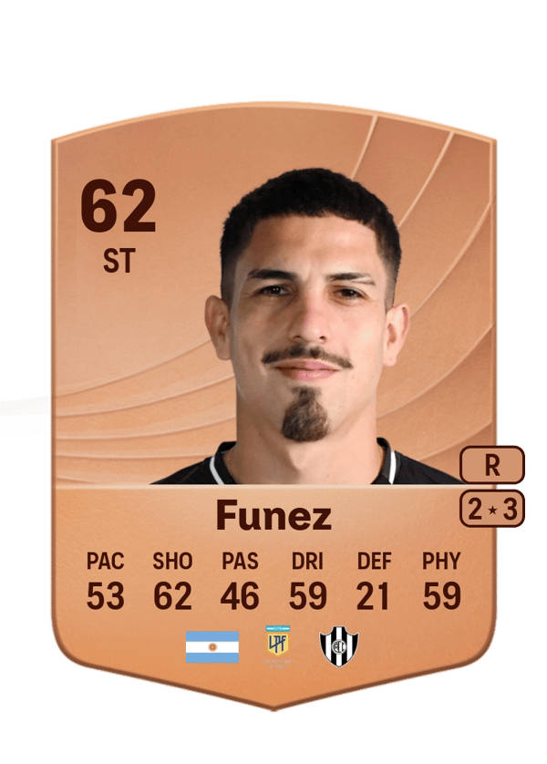 Nazareno Funez 62 EA FC