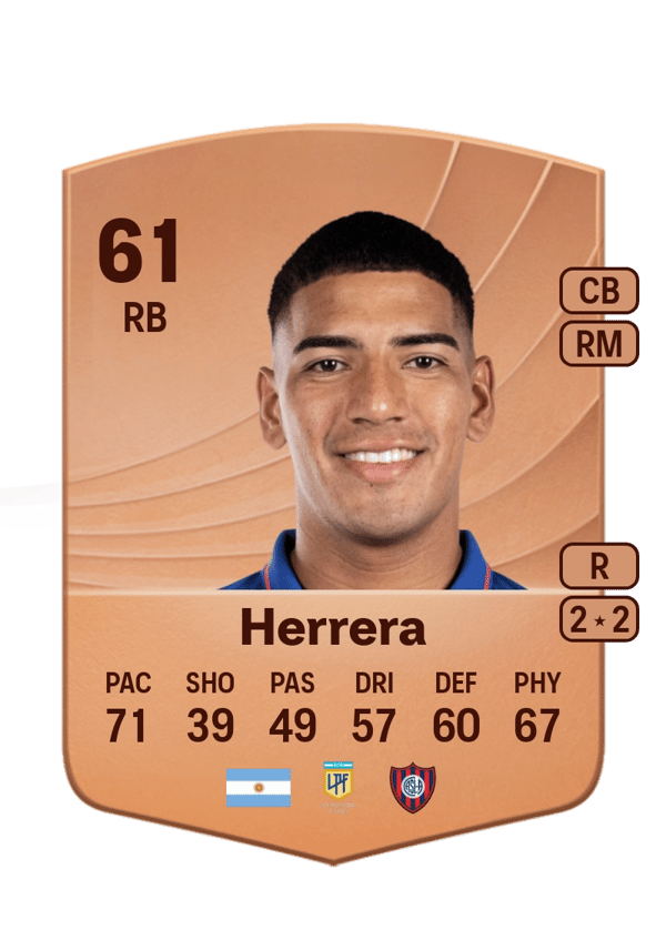 Ezequiel Herrera 61 EA FC