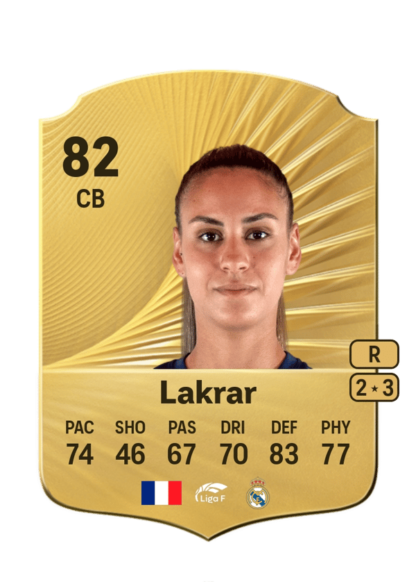 Maëlle Lakrar 82 EA FC