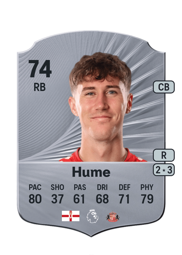 Trai Hume 74 EA FC