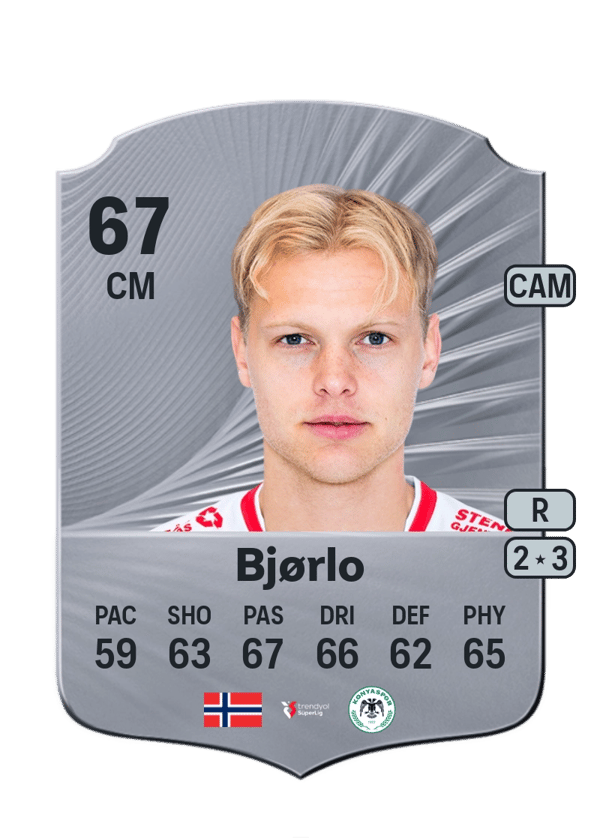 Morten Bjørlo 67 EA FC
