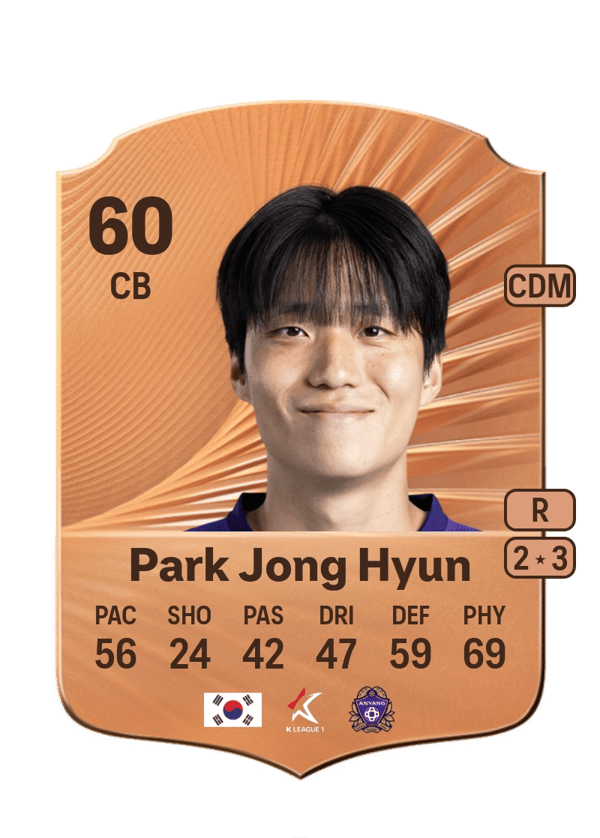 Park Jong Hyun 60 EA FC