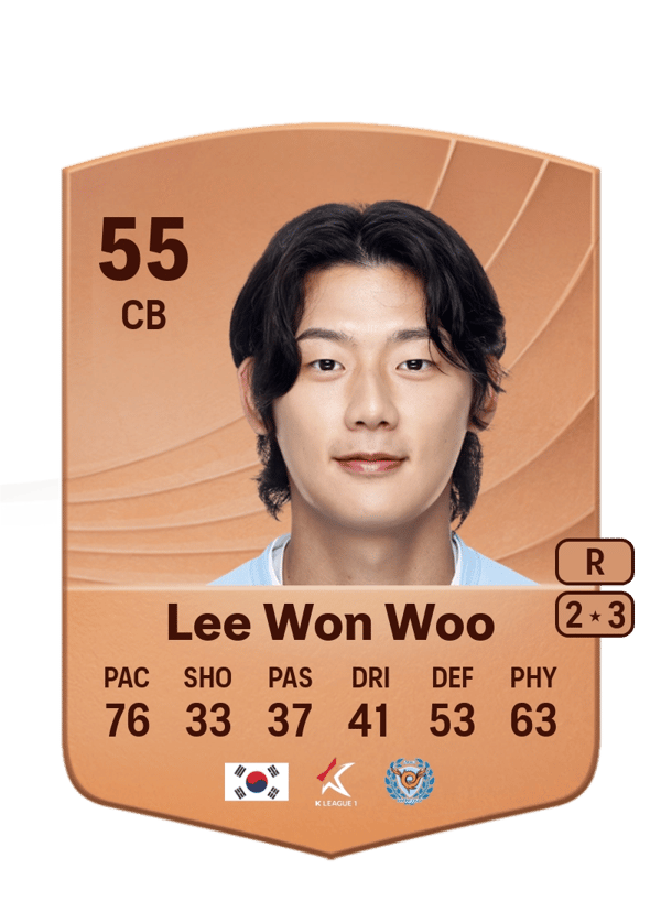 Lee Won Woo 55 EA FC