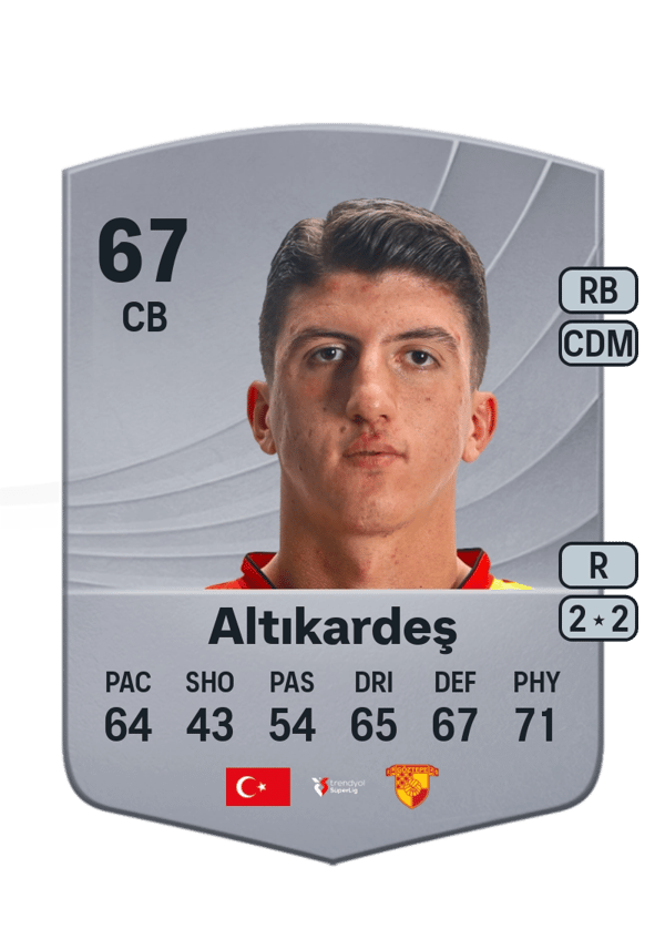 Taha Altıkardeş 67 EA FC