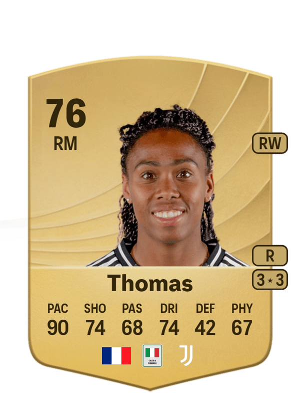 Lindsey Thomas 76 EA FC