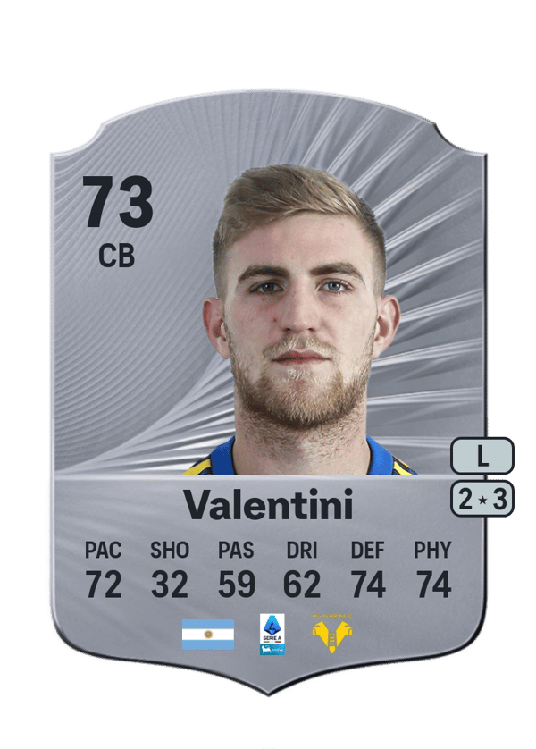 Nicolás Valentini 72 EA FC