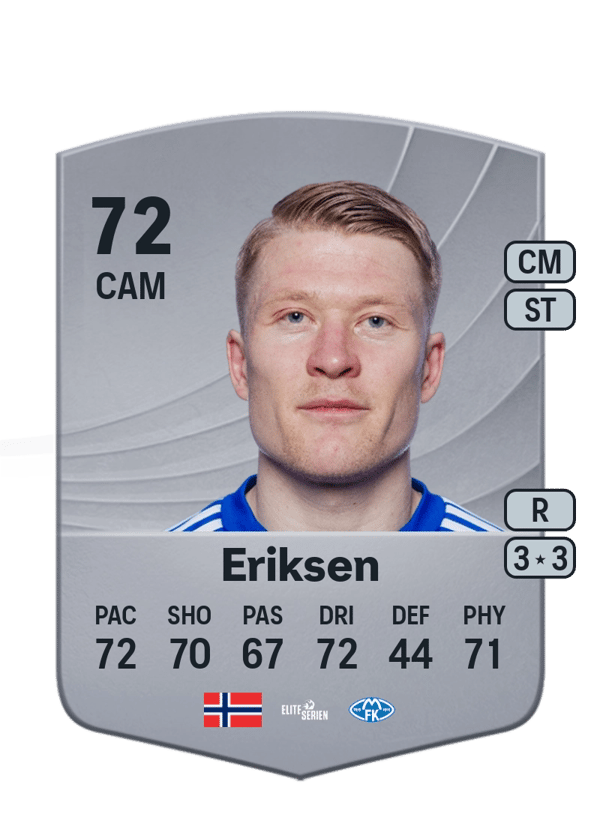 Kristian Eriksen 72 EA FC