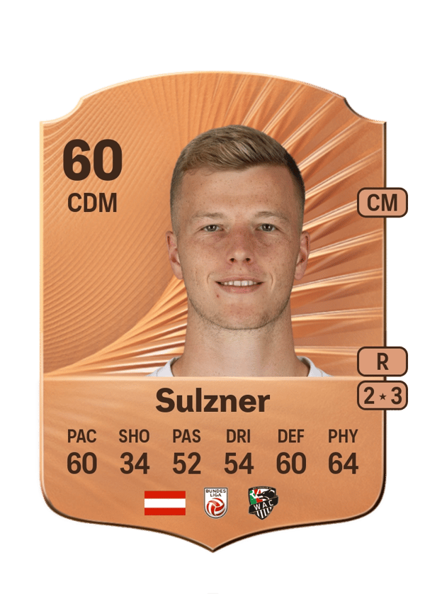 Marco Sulzner 60 EA FC