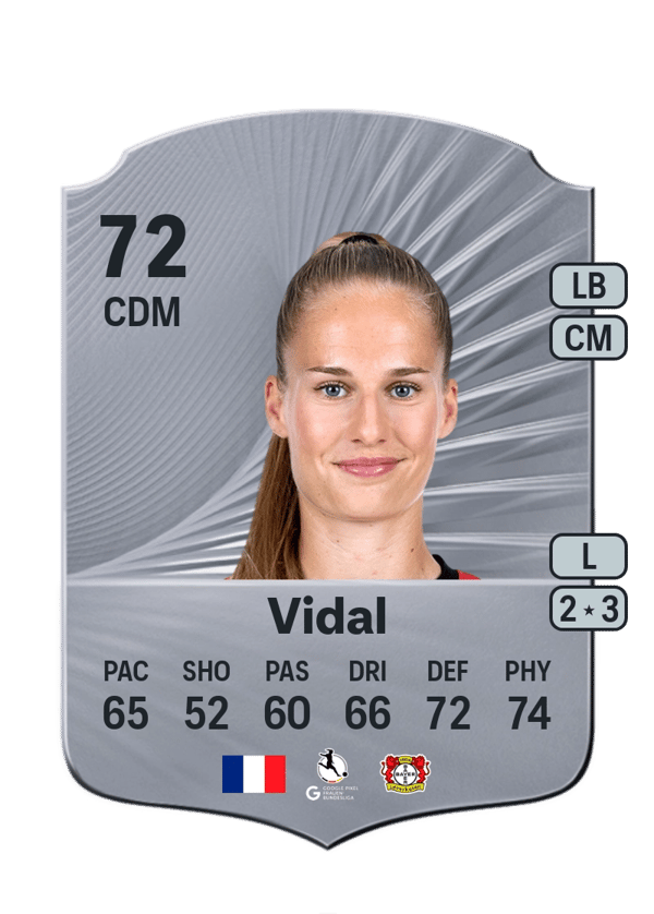Juliette Vidal 72 EA FC