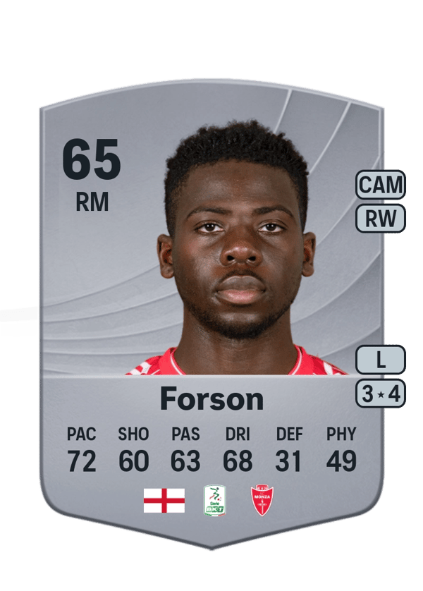 Omari Forson 65 EA FC