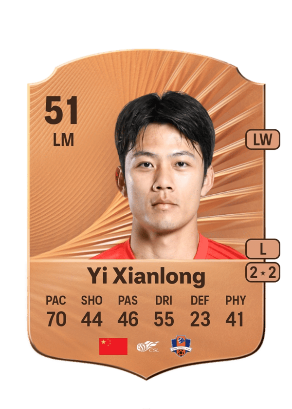 Yi Xianlong 51 EA FC