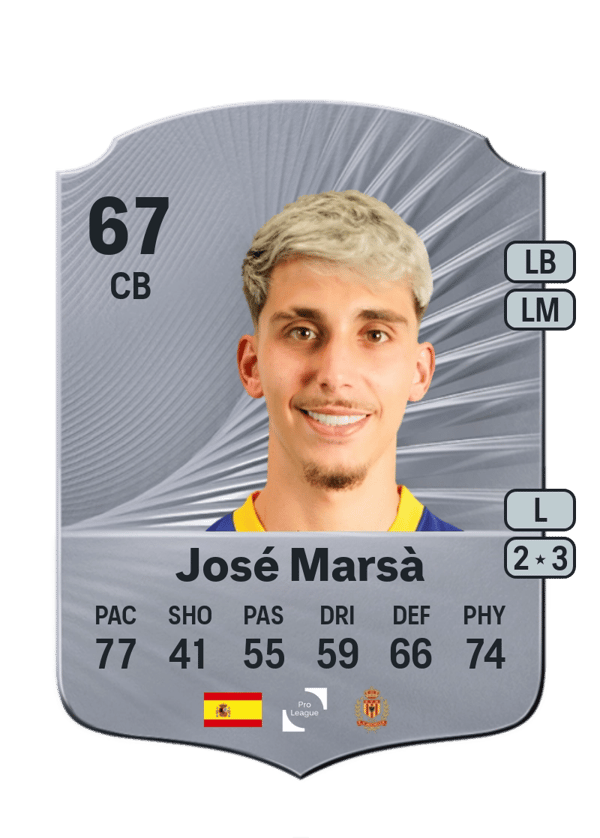José Marsà 67 EA FC
