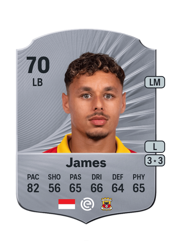 Dean James 70 EA FC