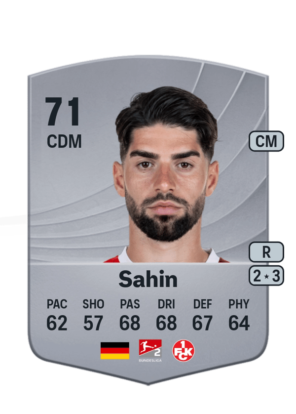 Semih Sahin 71 EA FC