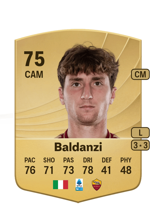 Tommaso Baldanzi 75 EA FC