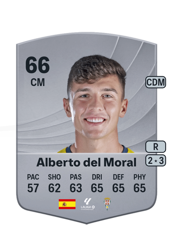 Alberto del Moral 66 EA FC