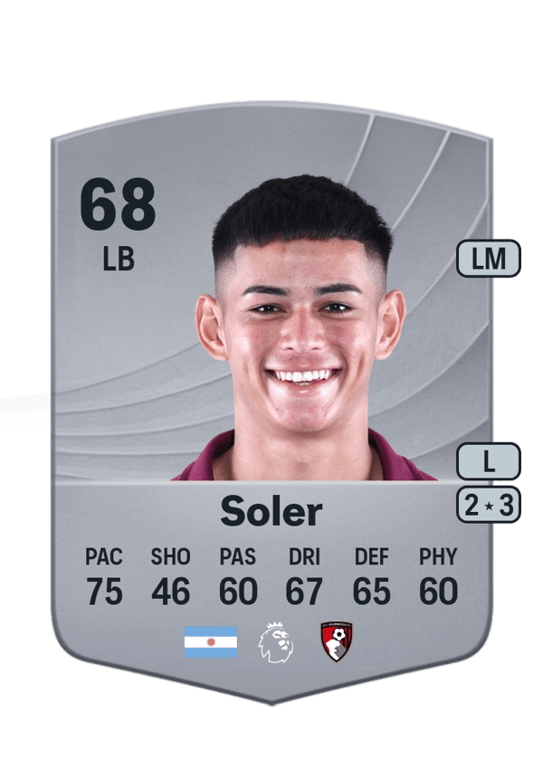 Julio Soler 68 EA FC