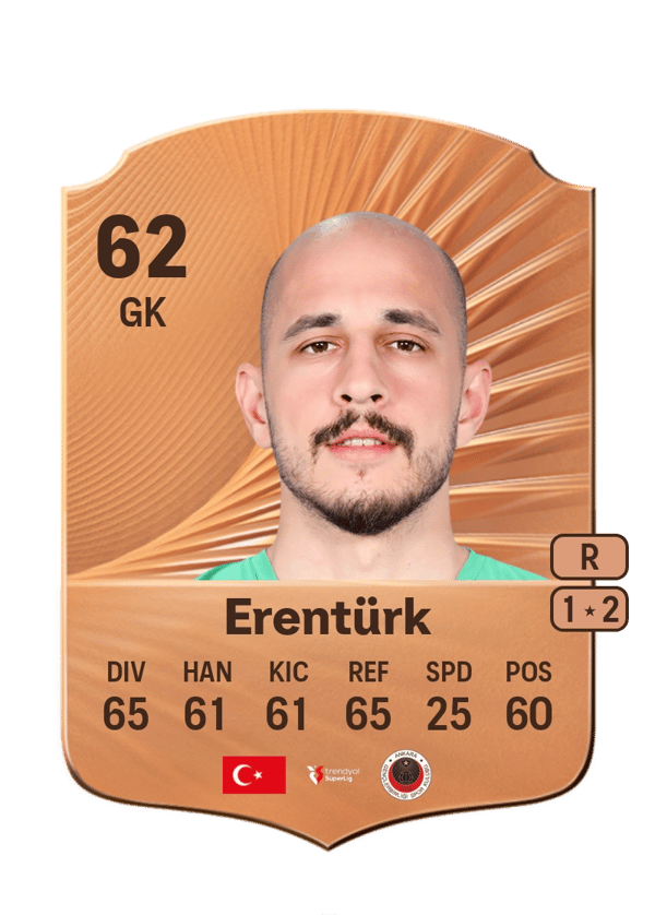 Erhan Erentürk 62 EA FC