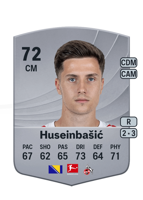 Denis Huseinbašić 72 EA FC