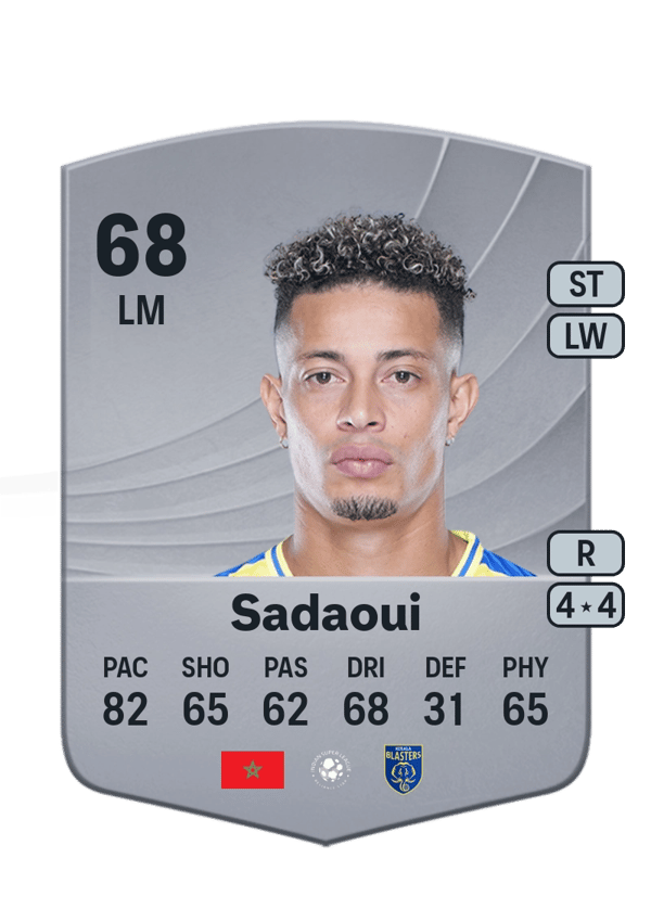 Noah Wail Jacob Sadaoui 68 EA FC