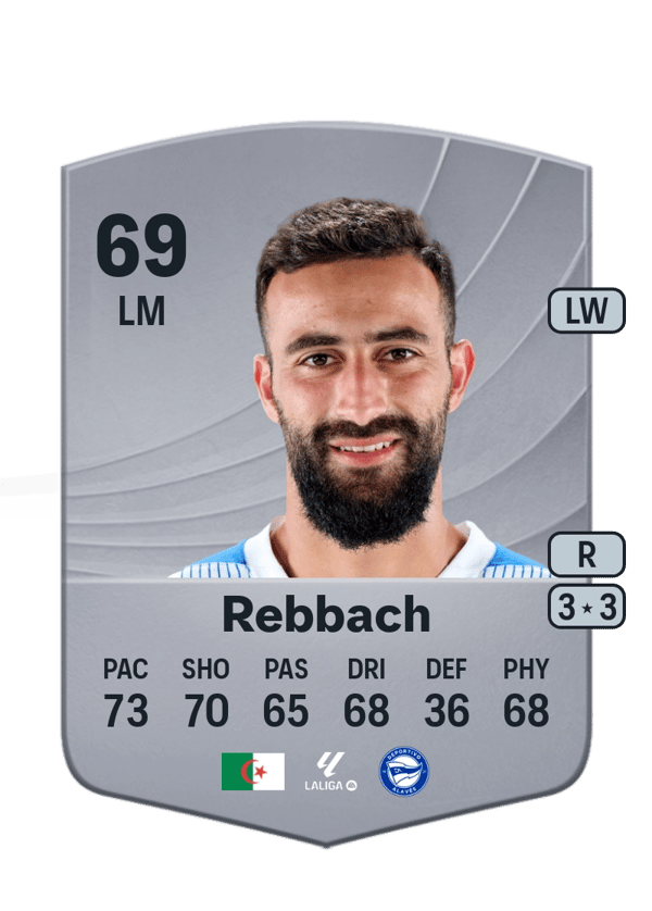 Abderrahman Rebbach 69 EA FC