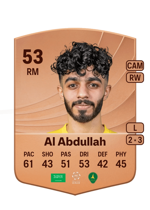 Mohammed Al Abdullah 53 EA FC