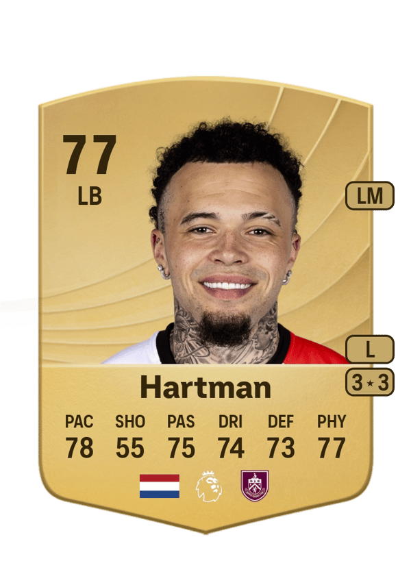 Quilindschy Hartman 77 EA FC