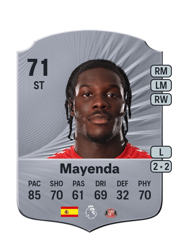 Eliezer Mayenda 71 EA FC