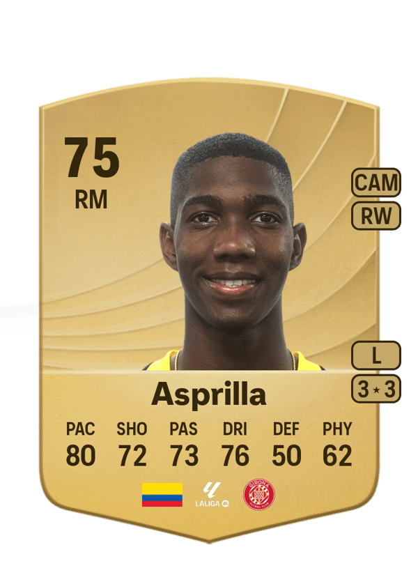 Yáser Asprilla 72 EA FC