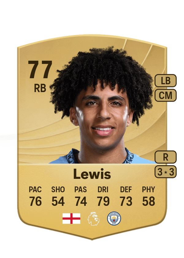 Rico Lewis 77 EA FC