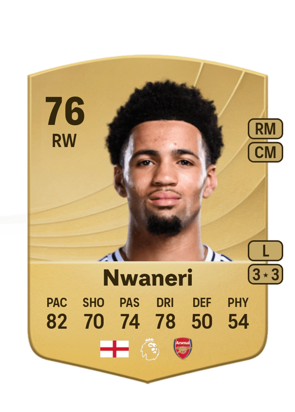 Ethan Nwaneri 64 EA FC