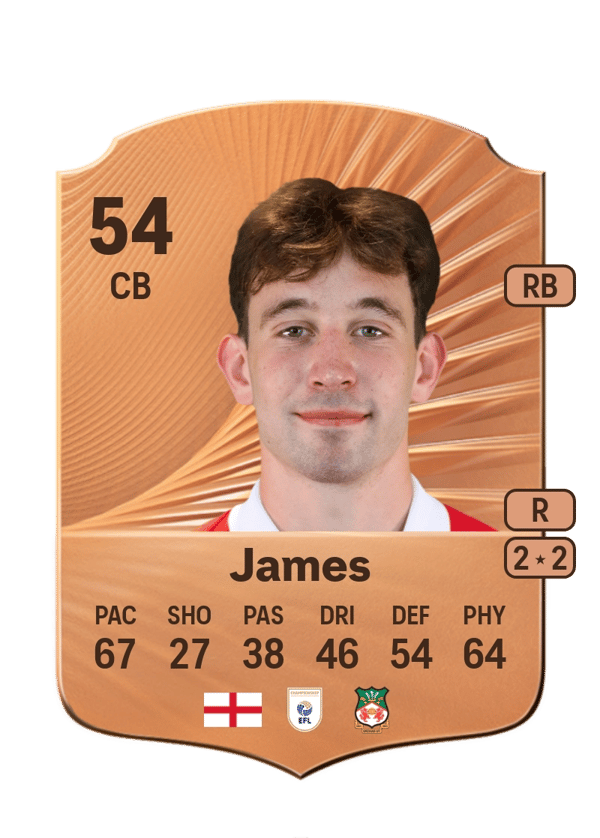 Aaron James 54 EA FC