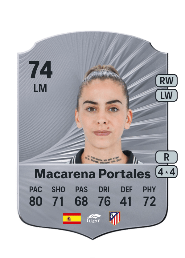 Macarena Portales 74 EA FC