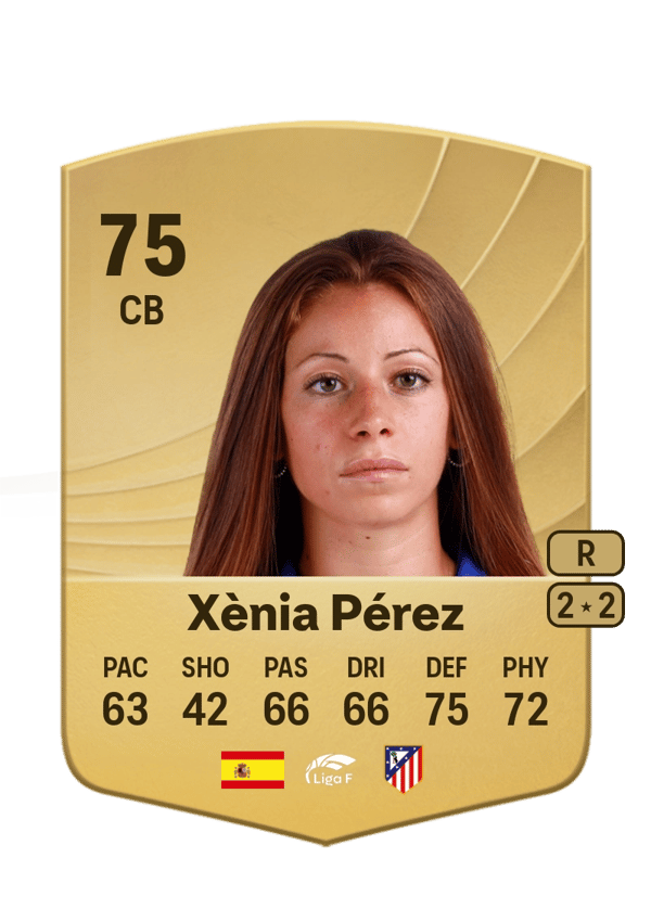 Xènia Pérez 75 EA FC