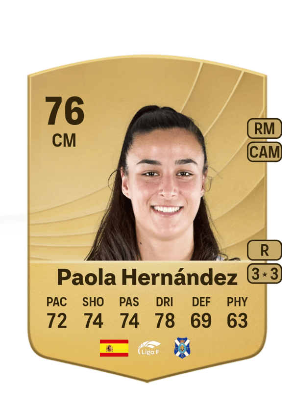 Paola Hernández 76 EA FC