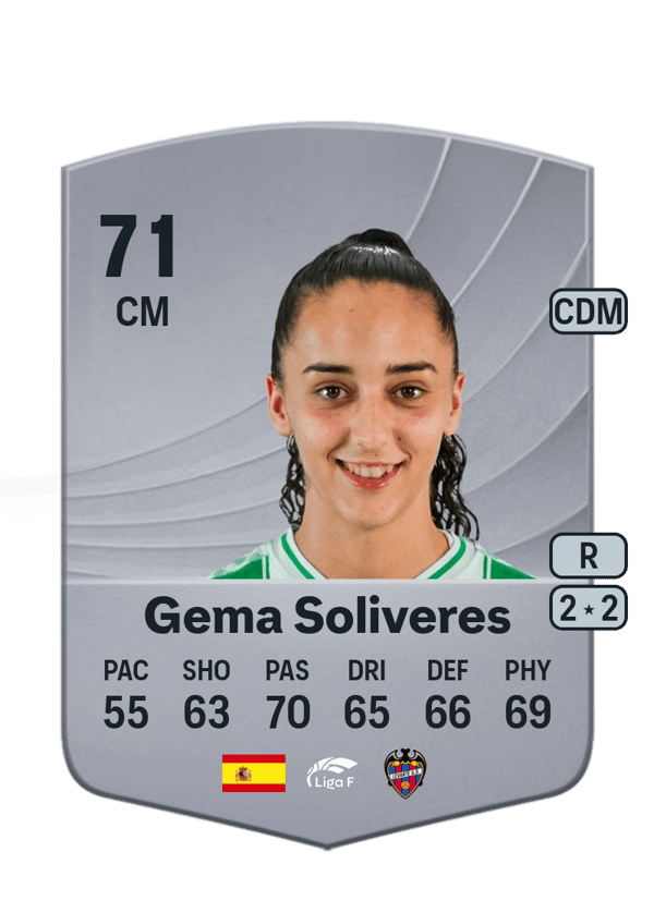 Gema Soliveres 71 EA FC