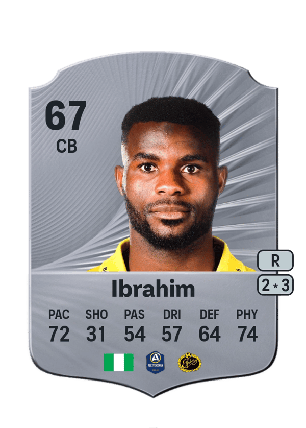 Buhari Ibrahim 67 EA FC