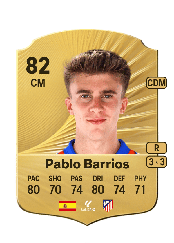 Pablo Barrios 82 EA FC