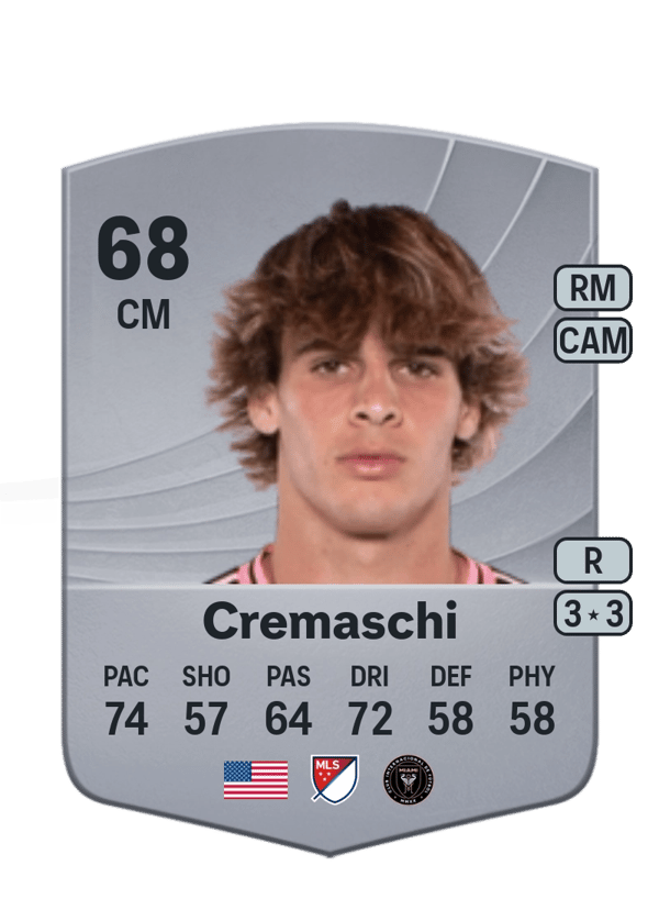 Benjamin Cremaschi 68 EA FC